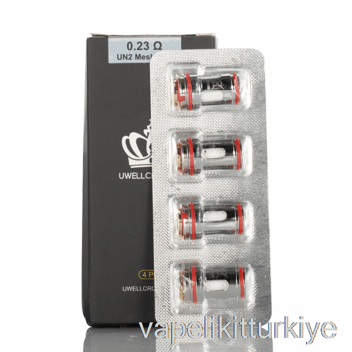 Elektronik Sigara Kalemi Vape Mate Uwell Taç 5 Yedek Bobin 0.23ohm Un2 Tek örgü Bobinler
